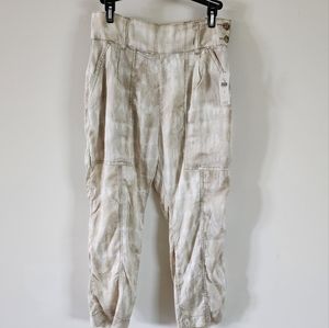 Anthropologie Mitra Relaxed Tie-Dye Pants Size 0 NWT Boho Festival Minimalist